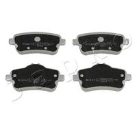 Pastiglie freno Assale posteriore 510517 JAPKO per MERCEDES-BENZ CLASSE M GLE