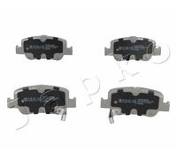 Pastiglie freno Assale posteriore 51220 JAPKO per TOYOTA AURIS AURIS Familiare