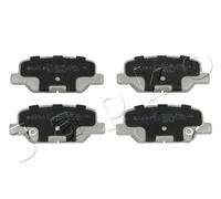 Pastiglie freno Assale posteriore 51315 JAPKO per PEUGEOT CITROËN MITSUBISHI