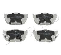 Pastiglie freno Assale posteriore 51595 JAPKO per NISSAN HYUNDAI KIA
