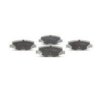 Pastiglie freno Assale posteriore 51901 JAPKO per JEEP DODGE