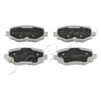 Pastiglie freno Assale posteriore 51913 JAPKO per JEEP FIAT