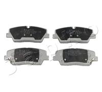 Pastiglie freno Assale posteriore 51H10 JAPKO per HYUNDAI H350 Furgone