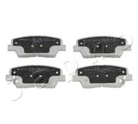 Pastiglie freno Assale posteriore 51K11 JAPKO per KIA HYUNDAI SSANGYONG