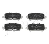 Pastiglie freno Assale posteriore 51L01 JAPKO per LAND ROVER DISCOVERY IV