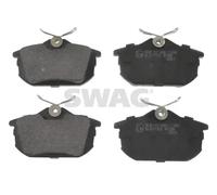 Pastiglie freno Assale posteriore 55 91 6207 SWAG per MITSUBISHI VOLVO SMART