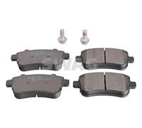 Pastiglie freno Assale posteriore 60 91 6784 SWAG per RENAULT SCÉNIC III FLUENCE