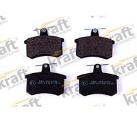 Pastiglie freno Assale posteriore 6010030 KRAFT AUTOMOTIVE per ALFA ROMEO AUDI
