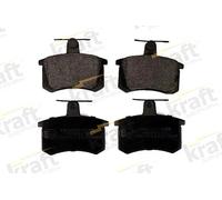 Pastiglie freno Assale posteriore 6010035 KRAFT AUTOMOTIVE per ALFA ROMEO AUDI