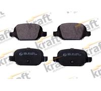 Pastiglie freno Assale posteriore 6011551 KRAFT AUTOMOTIVE per ABARTH FIAT