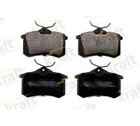 Kraft Automotive Kit pastiglie freni TX 10-781 TOMEX Brakes assale posteriore