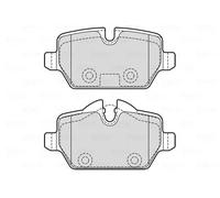 Pastiglie freno Assale posteriore 601731 VALEO per MINI MINI COUNTRYMAN