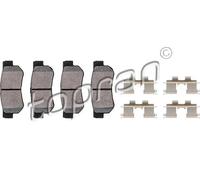 Pastiglie freno Assale posteriore 820 403 TOPRAN per KIA SPORTAGE II