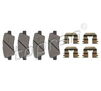 Pastiglie freno Assale posteriore 821 163 TOPRAN per HYUNDAI KIA