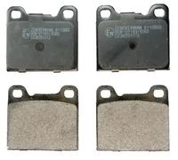 DENCKERMANN B110863 Kit pastiglie freno, Freno a disco per VOLVO