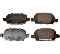 Pastiglie freno Assale posteriore B111100 DENCKERMANN per OPEL CORSA C