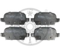 Pastiglie freno Assale posteriore BP-12094 OPTIMAL per OPEL CORSA C