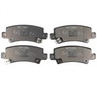 Pastiglie freno Assale posteriore BP-12121 OPTIMAL per TOYOTA COROLLA