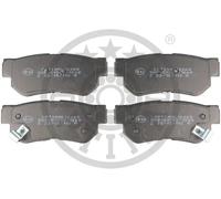 OPTIMAL BP-12268 Kit pastiglie freni
