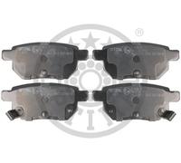 OPTIMAL BP-12377 Kit pastiglie freni