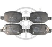 Pastiglie freno Assale posteriore BP-12640 OPTIMAL per FIAT 500L