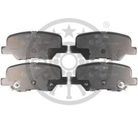 Pastiglie freno Assale posteriore BP-12675 OPTIMAL per MITSUBISHI PEUGEOT MAZDA