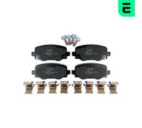 Pastiglie freno Assale posteriore BP-12835 OPTIMAL per JEEP FIAT