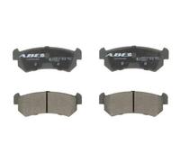 Set di pastiglie freno ABE C20006ABE, posteriore