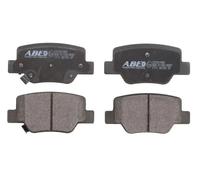 Set di pastiglie freno ABE C22041ABE, posteriore