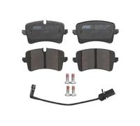 Set di pastiglie freno ABE C2A007ABE, posteriore