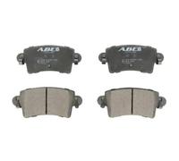 ABE Kit pastiglie freni C2X011ABE - KRAFT 6011900 per Renault Opel Nissan