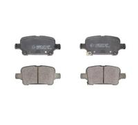 ABE Kit pastiglie freni C2X016ABE posteriore per Opel Astra K 2015-2019