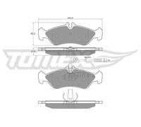 Pastiglie freno Assale posteriore TX 11-501 TOMEX Brakes per MERCEDES-BENZ VW