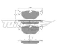 Pastiglie freno Assale posteriore TX 13-17 TOMEX Brakes per SAAB BMW ROVER MG