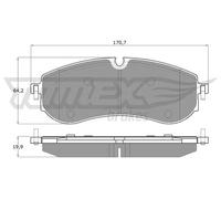 TOMEX brakes TX 19-97 Kit pastiglie freni