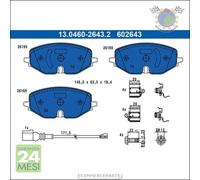 Pastiglie freno ATE Anteriore per AUDI A3 CUPRA LEON SKODA OCTAVIA VW GOLF VIII