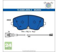 Pastiglie freno ATE Anteriore per AUDI A3 VW GOLF VIII