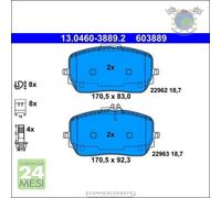 Pastiglie freno ATE Anteriore per MERCEDES GLS Maybach 580 450 400 350 GLE 300