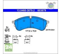 Pastiglie freno ATE Anteriore per VW CRAFTER GRAND