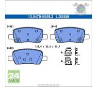 Pastiglie freno ATE Ceramic Posteriore per HYUNDAI SANTA FE KIA CARNIVAL SORENTO