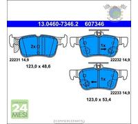 Pastiglie freno ATE Posteriore per FORD MONDEO GALAXY S-MAX FOCUS KUGA