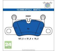 Pastiglie freno ATE Posteriore per PORSCHE 911 ##m
