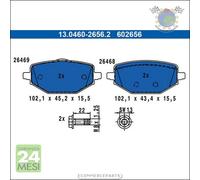 Pastiglie freno ATE Posteriore per RENAULT MEGANE CAPTUR