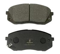 Pastiglie freno Auto Accossato, Set di 4, Assale Anteriore, compatibili con KIA CADENZA da Gennaio 2010 a Giugno 2019 (CC 2400)