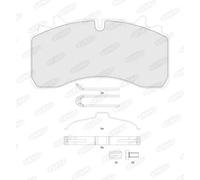 Pastiglie freno BCV29162TK BERAL per BMW TOYOTA OPEL