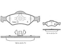 Pastiglie freno BD S824P STARLINE