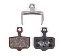 Pastiglie Braking Organiche per BRAKING INCAS/AVID ELIXIR/SRAM LEVEL T/TL