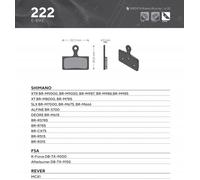 PASTIGLIE FRENO BICI E-MTB / STRADA / ELETTRICO PER SHIMANO XTR BR-M9000, BR-M90