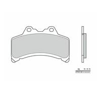 Pastiglie Freno Biologici BREMBO 07ya3108 per Moto Ricambi Motorino
