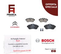 Pastiglie Freno Bosch Low Metallic Citroen C2 1.4 1.6 C3 I Pluriel 1.4 HDi 16V